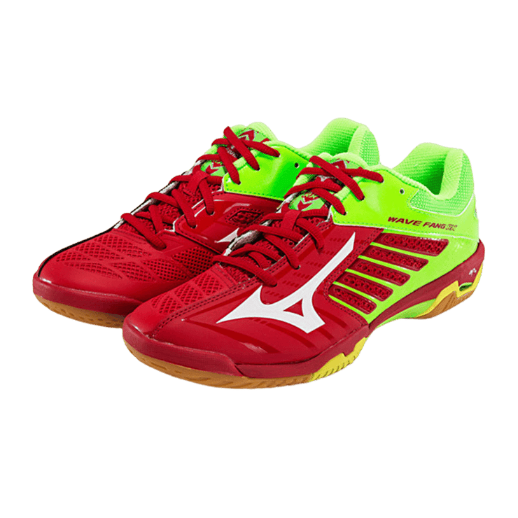 Mizuno Fang Rx2 Red Green Angle 0