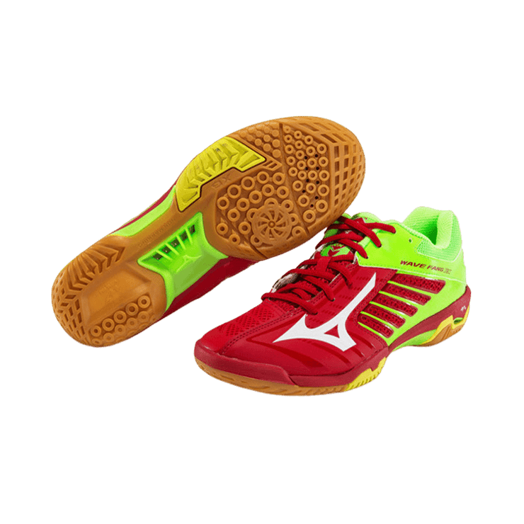 Mizuno Fang Rx2 Red Green Angle 2
