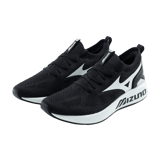 Mizuno PI Knit Low-top Black And White Angle 0