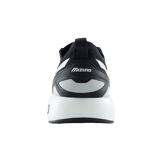 Mizuno PI Knit Low-top Black And White Angle 2