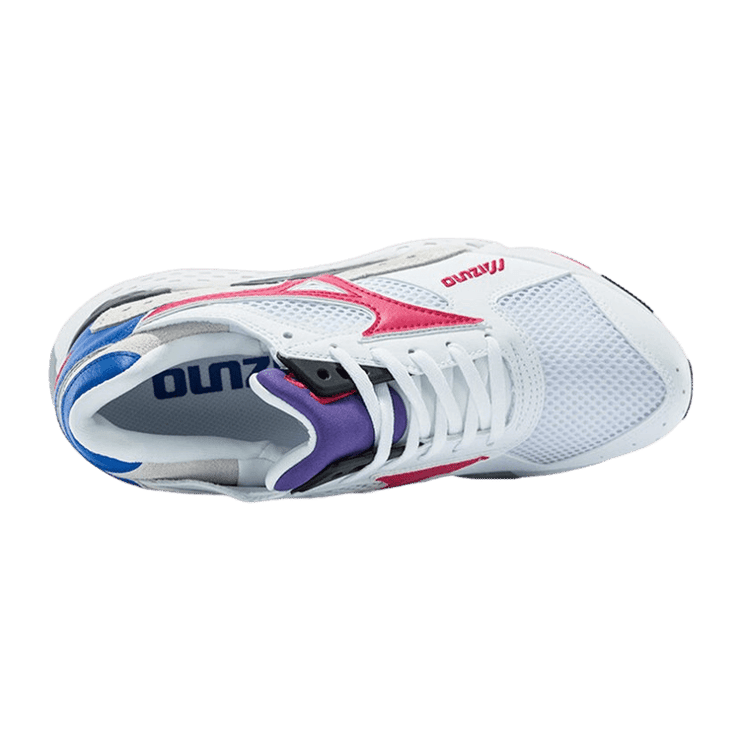 Mizuno Mondo Control White Red Angle 0