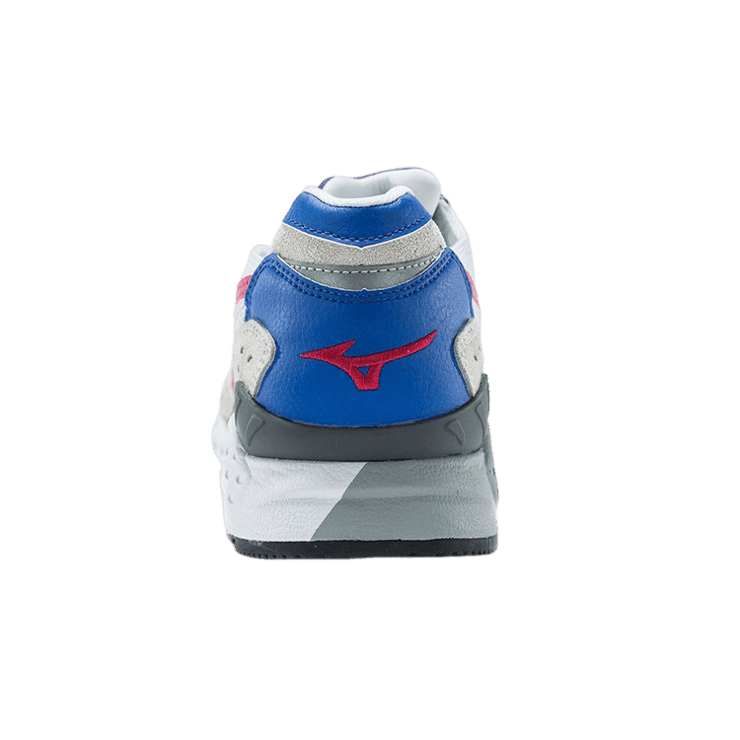 Mizuno Mondo Control White Red Angle 1