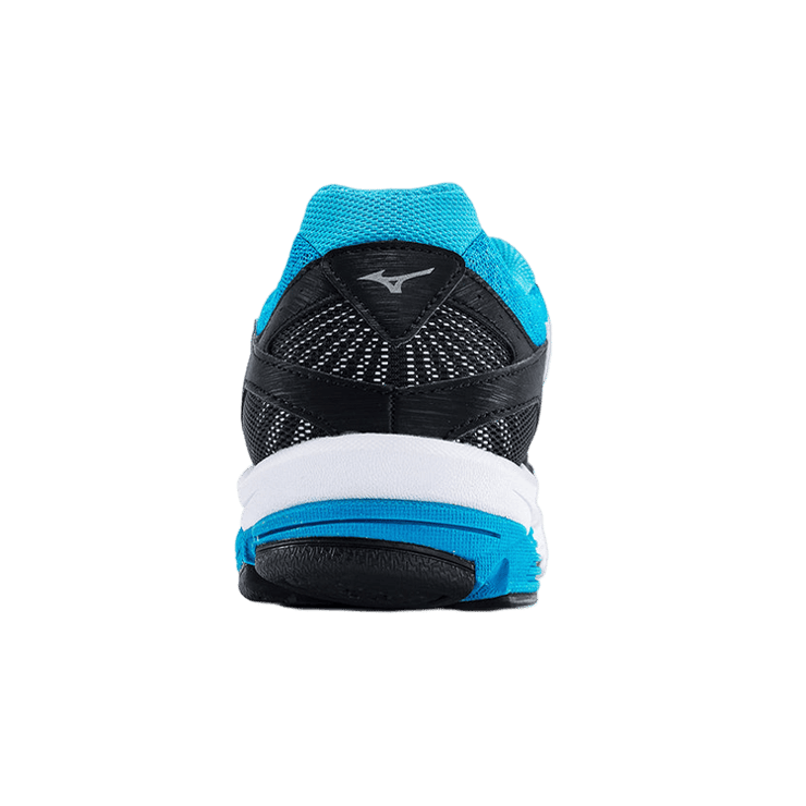 Mizuno Surge Black Blue Angle 1