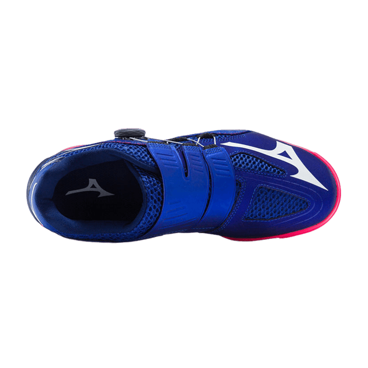 Mizuno Medal Boa Blue Red Angle 1