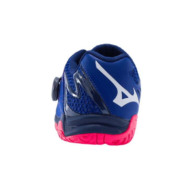 Mizuno Medal Boa Blue Red Angle 2