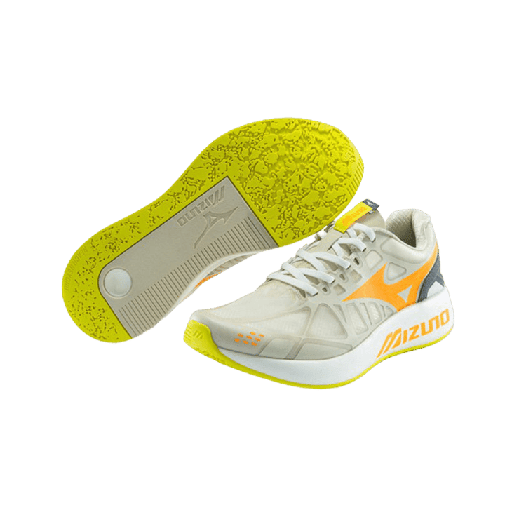 Mizuno PI Mono Breathable Beige Yellow/Orange Angle 2
