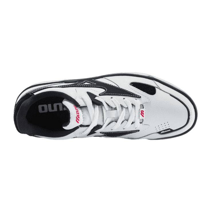 Mizuno CL Low-Casual White Black Angle 1