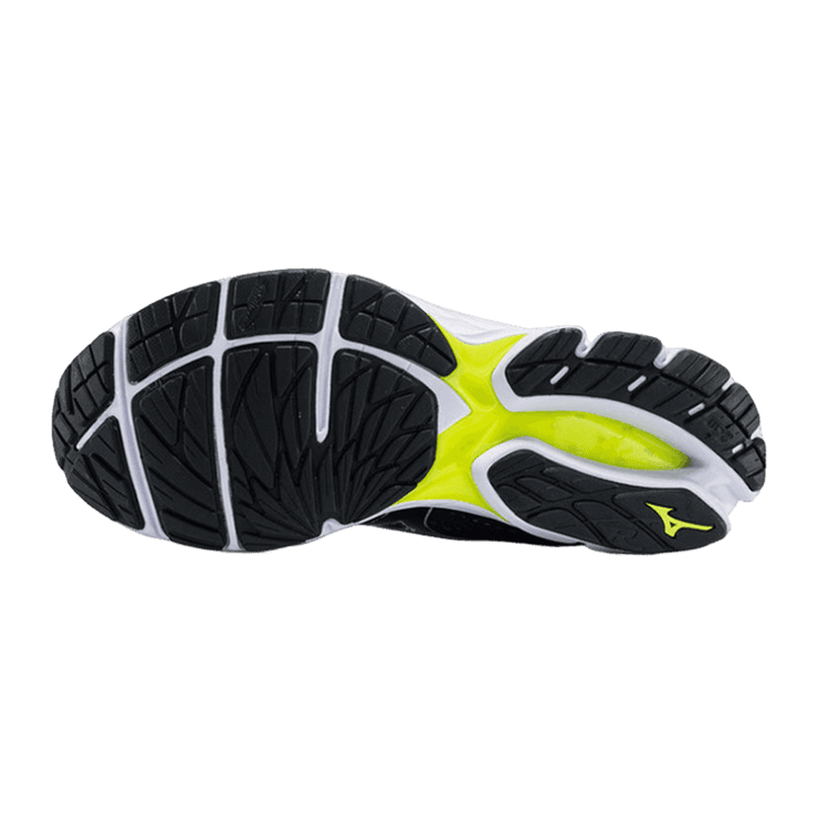 Mizuno Rider 22 Black Yellow Angle 2