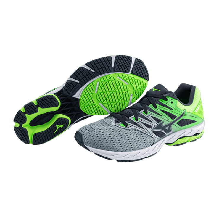 Mizuno Shadow 2 Grey Green Angle 2