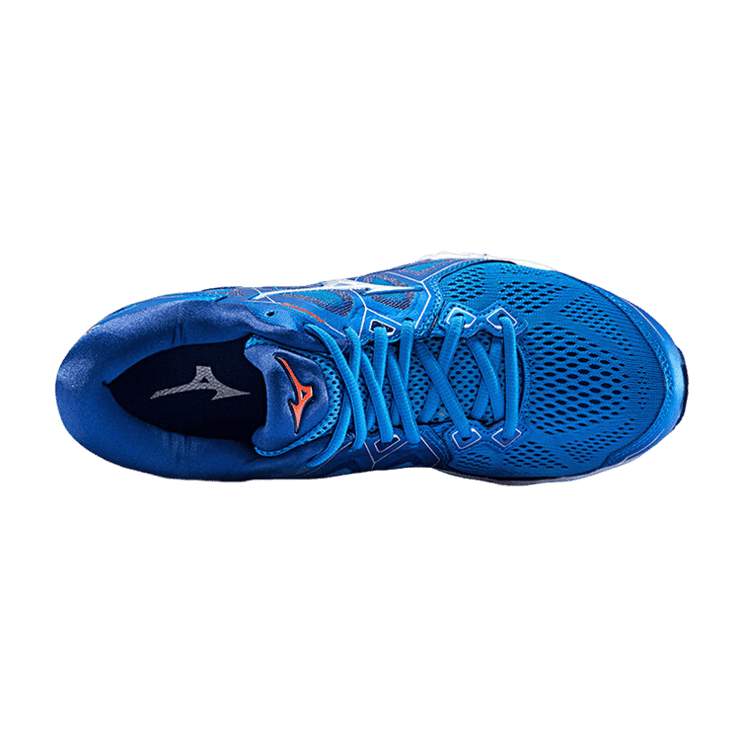 Mizuno Sky 2 Blue White Angle 1
