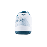 Mizuno Gate Sky Wide White Turquoise Angle 0