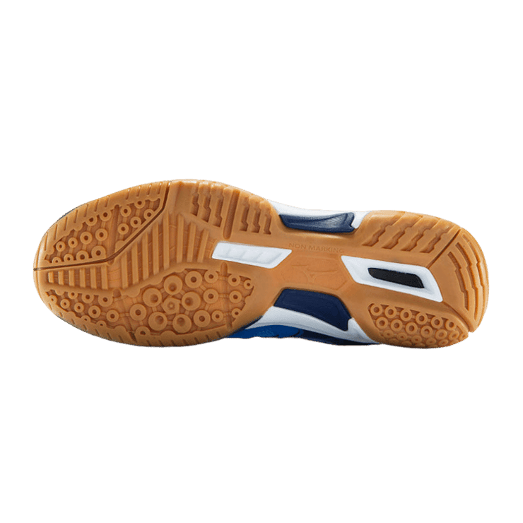 Mizuno Smash L04 Blue White Angle 2