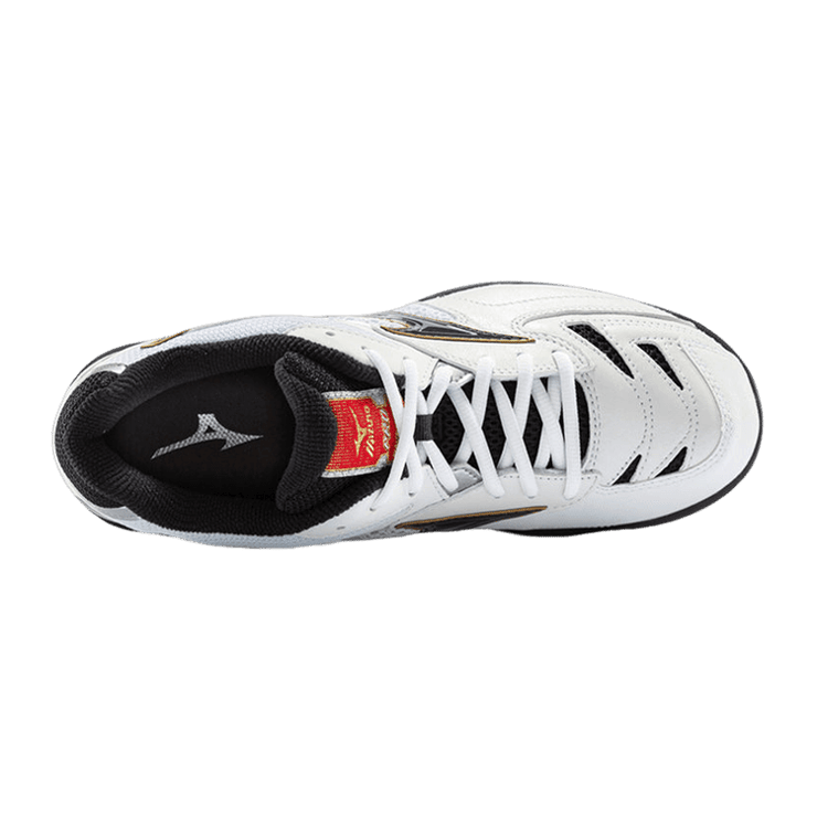 Mizuno Fang Pro White Black Angle 2
