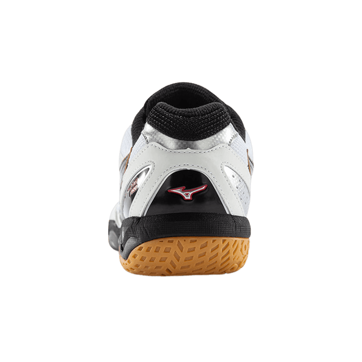 Mizuno Fang Pro White Black Angle 3