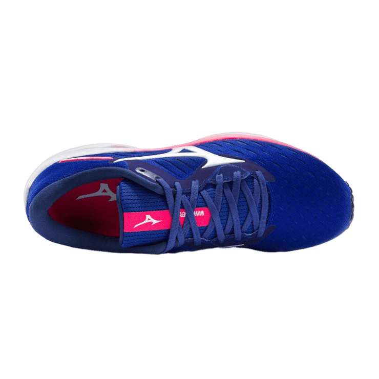 Mizuno Wave Rider 24 Arctic Ice Pink Angle 1