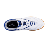 Mizuno Crossmatch Plio EV White Blue Angle 1