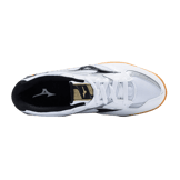 Mizuno Crossmatch Plio RX 4 White Black Silver Angle 1