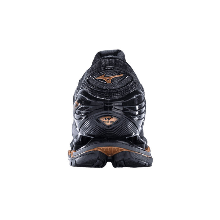 Mizuno Wave Prophecy 9 Black Brown Angle 1