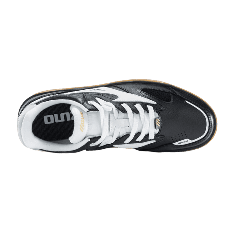 Mizuno CL Low-top Sneakers Black White Angle 0