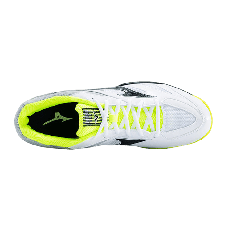 Mizuno Gate Sky White Yellow Angle 1