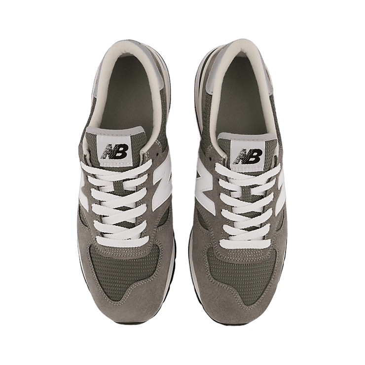 New Balance 990 Made In the USA Grey White Angle 1