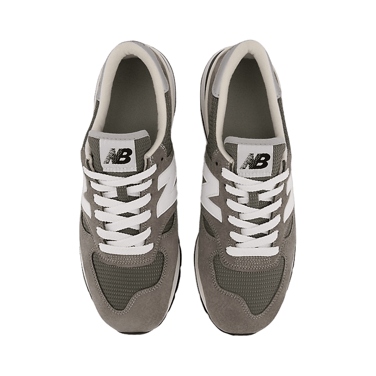 New Balance 990 Made In the USA Grey White Angle 1