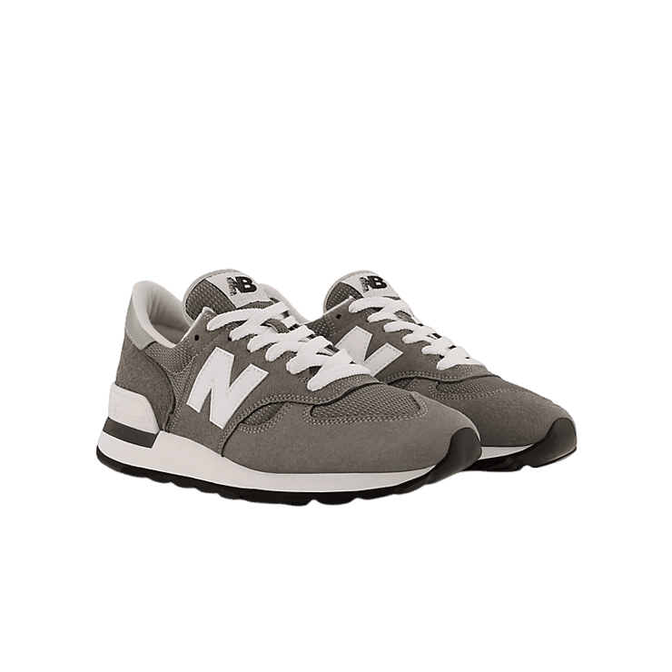 New Balance 990 Made In the USA Grey White Angle 2