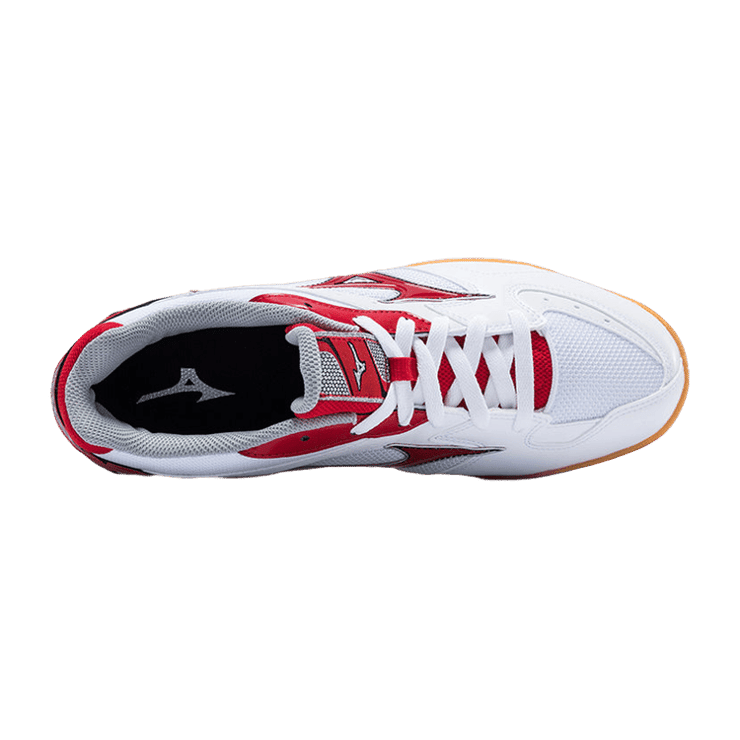 Mizuno Crossmatch Plio RX 4 White Red Angle 1
