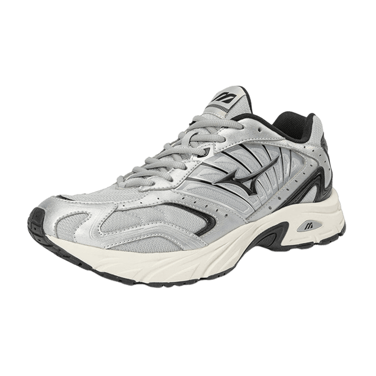Mizuno Fiyi 2k Casual Retro Silver Gray Black Angle 0