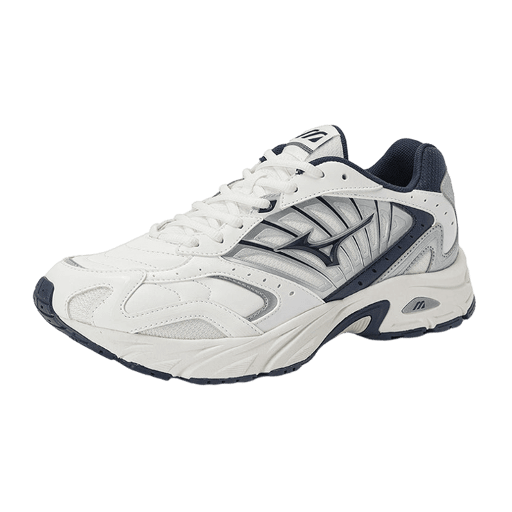 Mizuno Fiyi 2k Casual Retro White Blue Gray Angle 0