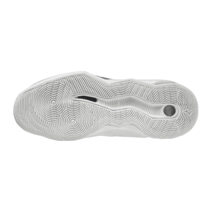 Mizuno Wave Dimension White Black Angle 1