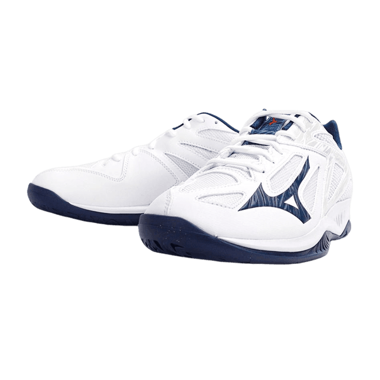 Mizuno Thunder Blade 3 White Blue Angle 0