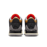 Air Jordan 3 Retro Black Cement Gold (W) Angle 0
