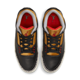 Air Jordan 3 Retro Black Cement Gold (W) Angle 1