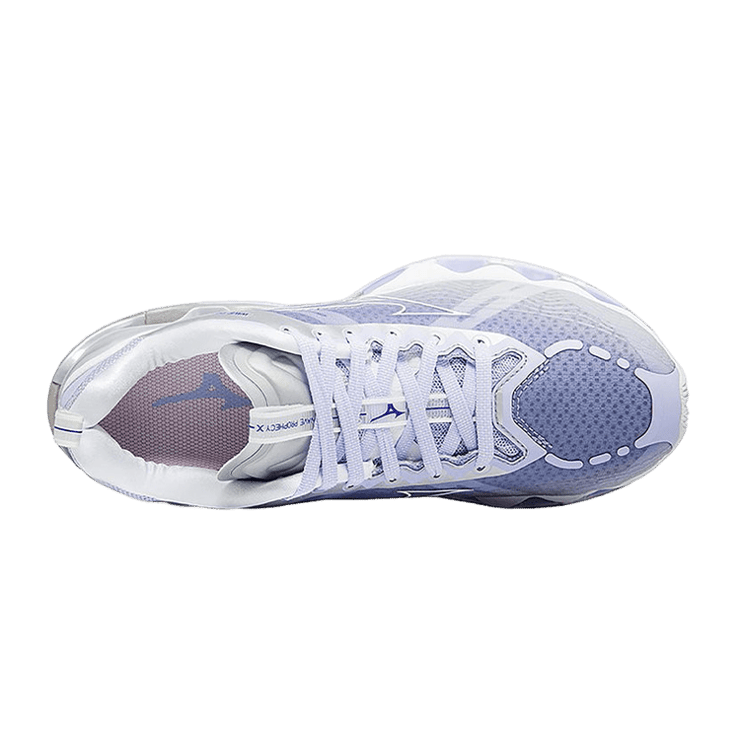 Mizuno Wave Prophecy X Gray Silver Angle 0
