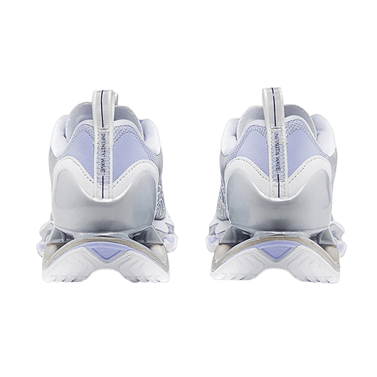 Mizuno Wave Prophecy X Gray Silver Angle 1