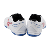 Mizuno Wave Medal 6 White Red Blue Angle 0