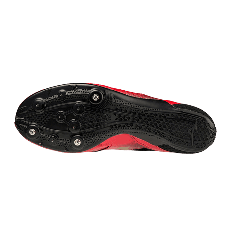 Mizuno Geo Silencer Fx Red Black Angle 1