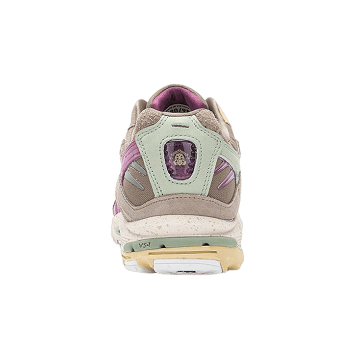 Mizuno Footpatrol x Wave Rider 10 Grey Rust Angle 2