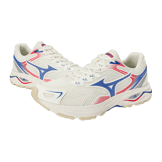 Mizuno Racer S Blue White Red Angle 2