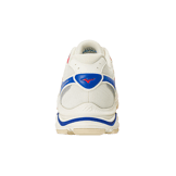 Mizuno Racer S Blue White Red Angle 3
