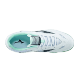 Mizuno Wave Drive 8 White Green Angle 0