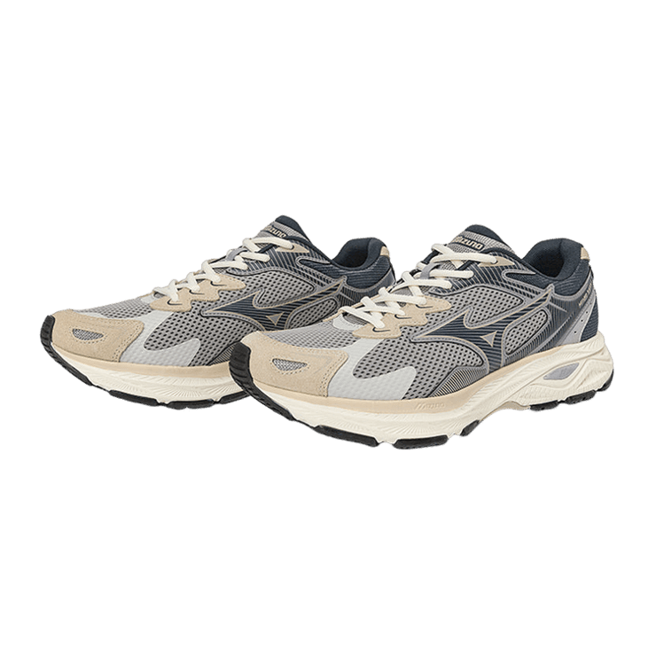 Mizuno Racer S Grey Beige Angle 1
