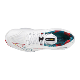 Mizuno Wave Lightning Z7 White Green Red Angle 0