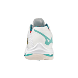 Mizuno Wave Lightning Z7 White Green Red Angle 1