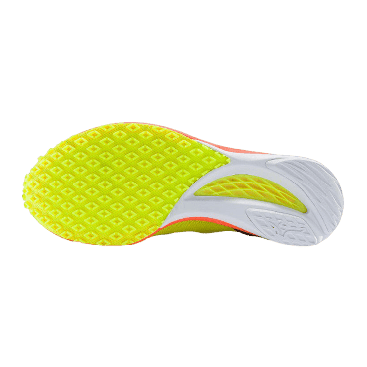 Mizuno Wave Duel 2 Wide Yellow Black Angle 2