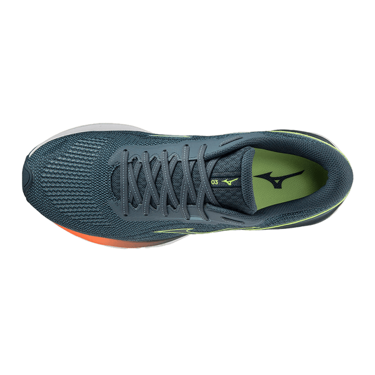 Mizuno Wave Skyrise 3 Dark Green Angle 0