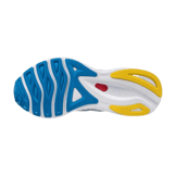 Mizuno Wave Sky 6 White Black Angle 2