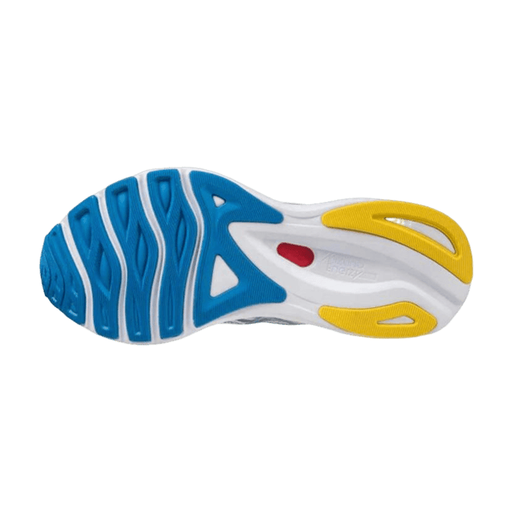 Mizuno Wave Sky 6 White Black Angle 2