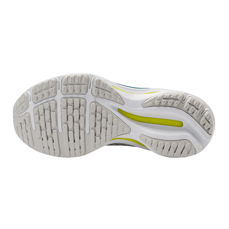 Mizuno Wave Rider 25 White Black Angle 3